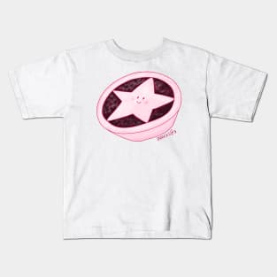 Mince Pie in PINK Kids T-Shirt